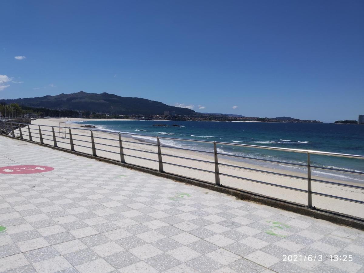 Apartamento Piso con aparcamiento cerca de playa Samil Vigo Exterior foto