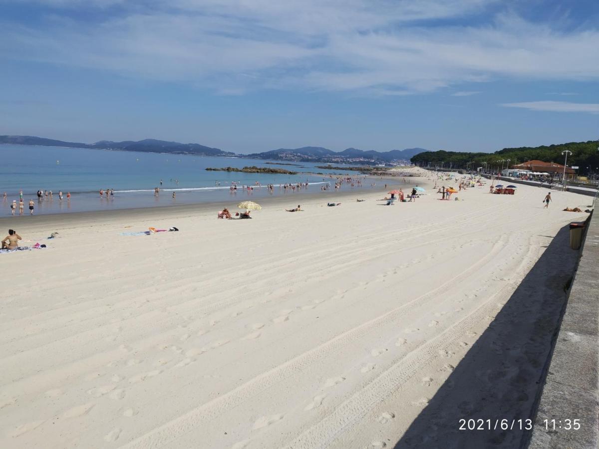 Apartamento Piso con aparcamiento cerca de playa Samil Vigo Exterior foto